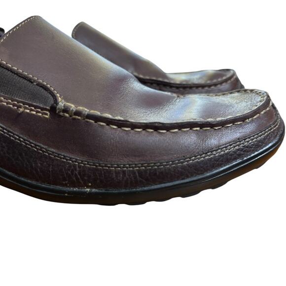 Cole Haan Mens Brown Leather Slip On Comfort Loafers Casual Shoes sz 9.5 M main image 12